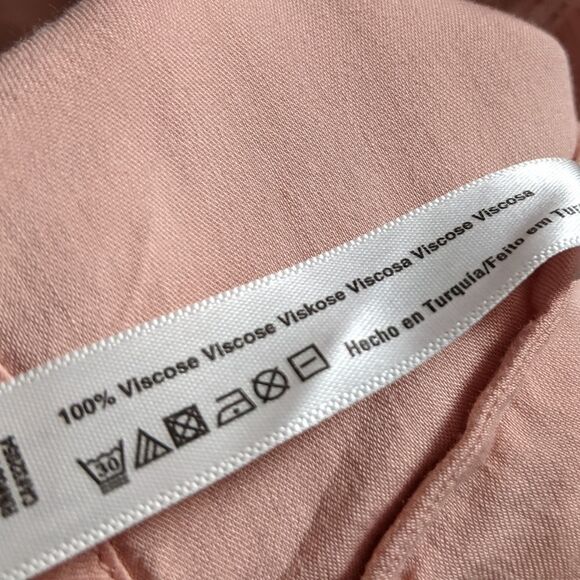 Anthropologie FLOREAT Blush Pink Laced Camisole Tank Top S - Picture 5 of 6